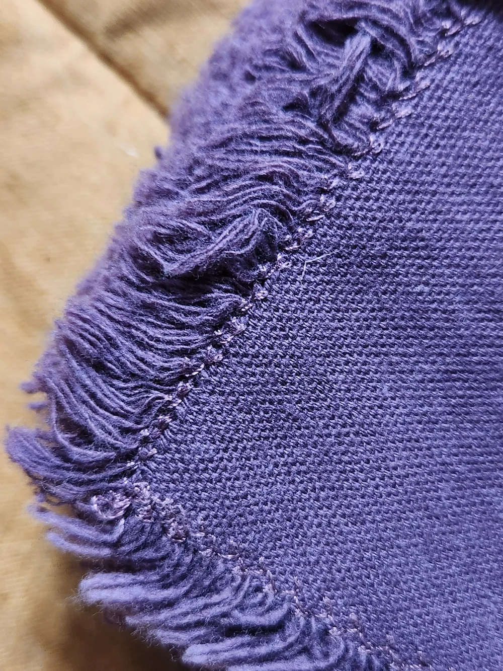 no brand linen eggplant